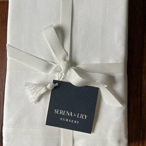 Serena & Lily White Crib Skirt